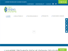 Tablet Screenshot of cecminingsystems.com